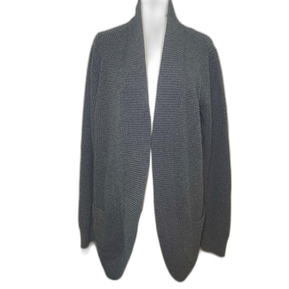 Kirundo Waffle Knit Cardigan Gray Size XL - Picture 1 of 7